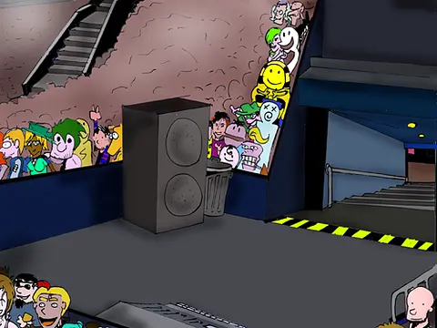 T-Rex and Muscle Sam - Zrzuty ekranu