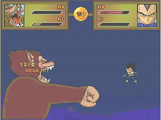 Играть в DB -US -Oozaru Fight