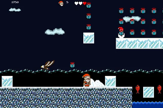 Santa Claus Conquers - الشاشات