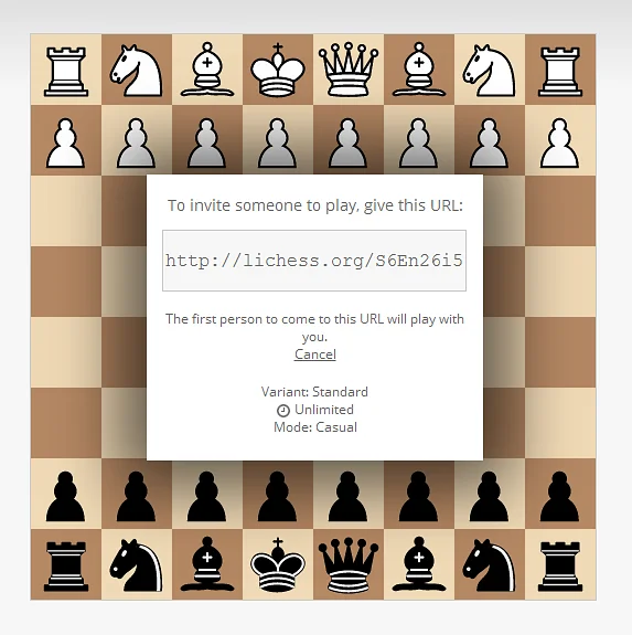 Gioca a lichess