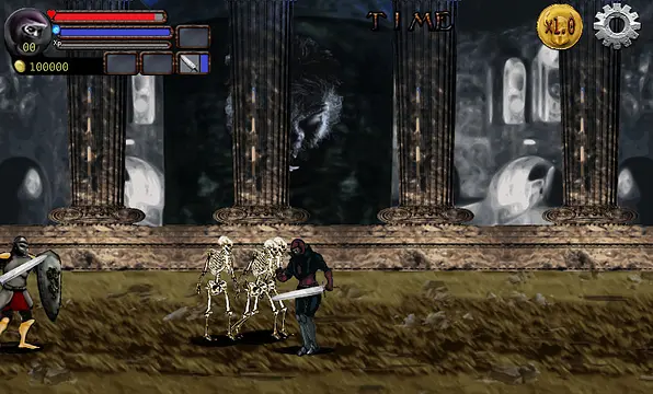 IronKnight - หน้าจอ