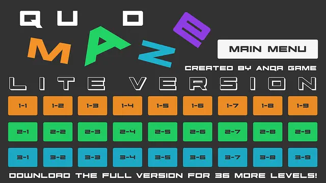 Quad Maze Lite V4.3 - Στιγμιότυπα