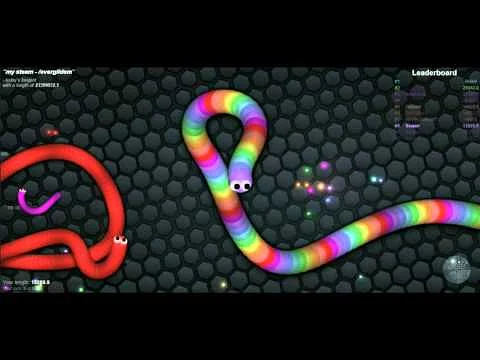 Spela slither.io