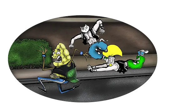 TREX and Muscle SAM: ANK! - Zrzuty ekranu