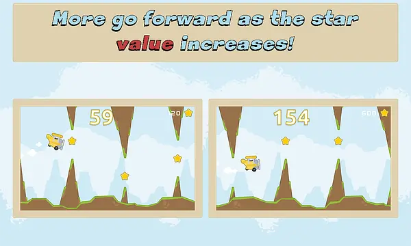 Tappy Plane - الشاشات