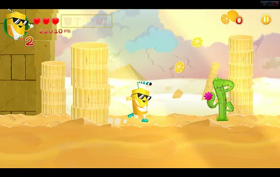 Orange Adventure - Skärmdumpar