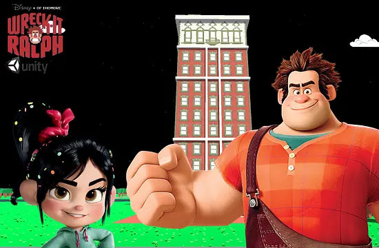 Wreck-It Ralph unity - 作品