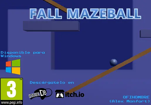 玩 Fall Mazeball