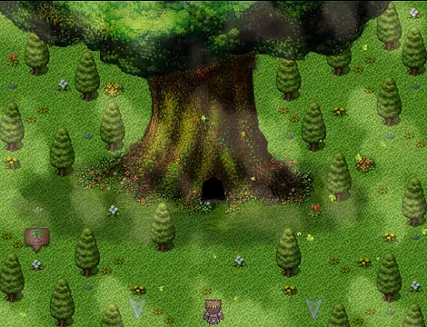 Old Hero Saga - الشاشات