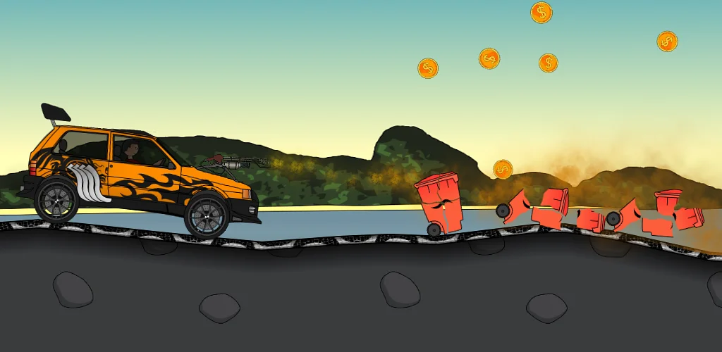Играть в Psycho Driver Racing