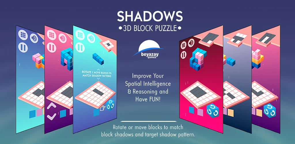 Gioca a Shadows - 3D Block Puzzle