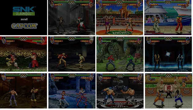MUGEN - Snk v Capcom 2018 - Imágenes