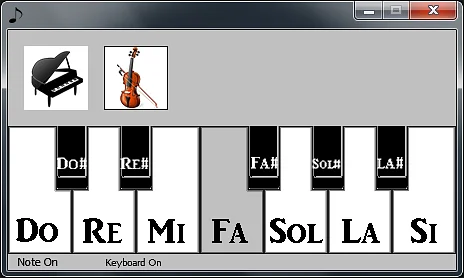 Играть в GML Piano v.2