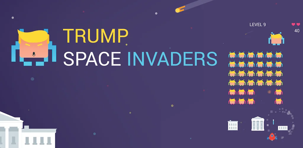 Main Trump Space Invaders
